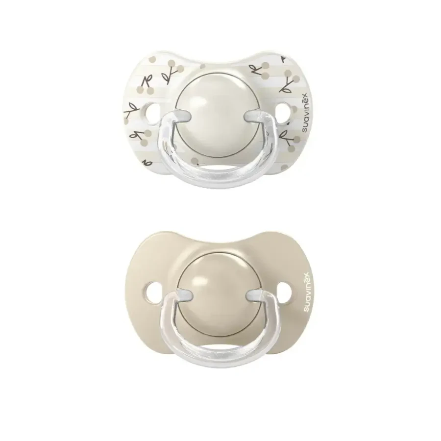 Smoczek fizjologiczny SX Pro Birdies 0-6m - waniliowy, 2szt. / Suavinex