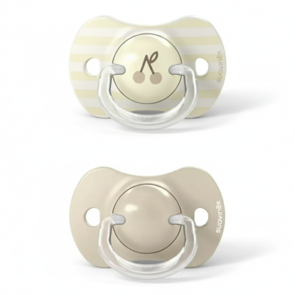 Smoczek fizjologiczny SX Pro Birdies +18m - waniliowy, 2szt. / Suavinex