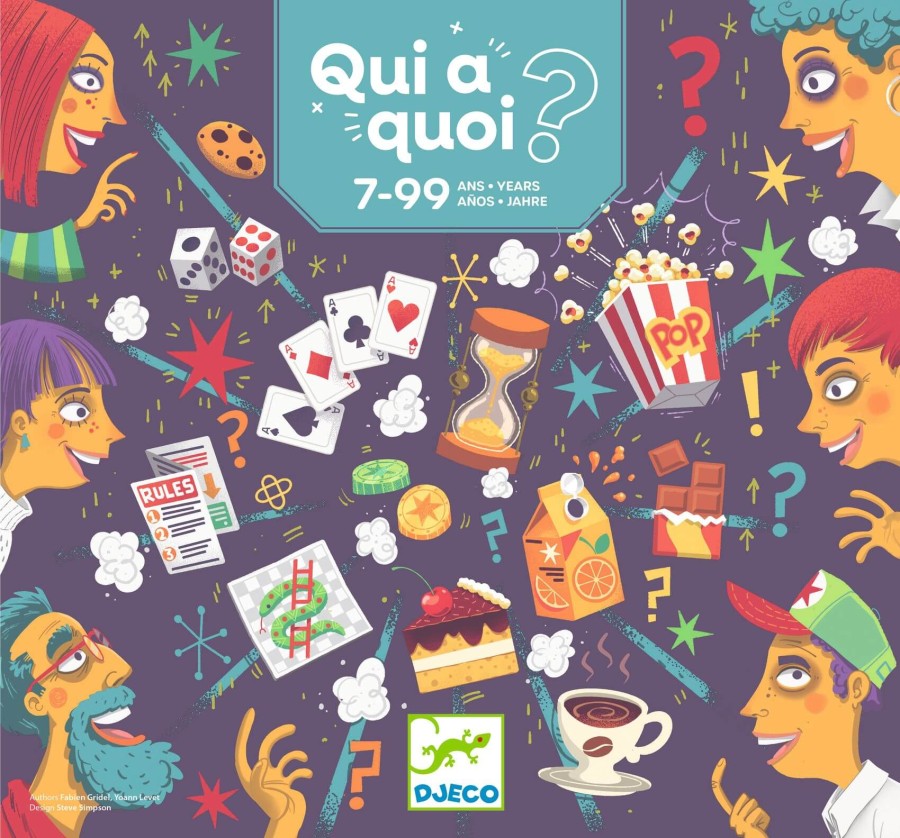 Gra logiczna Qui-a-quoi? 7+ / DJECO