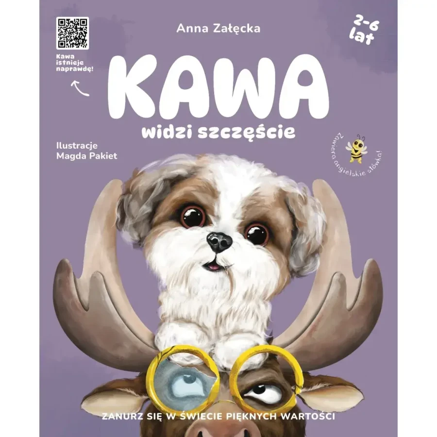 Książka "Kawa widzi szczęście" / Neverending store Anna Załęcka