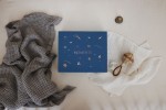 Granatowe pudełko wspomnień - memory box / Kidspace