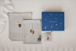 Granatowe pudełko wspomnień - memory box / Kidspace