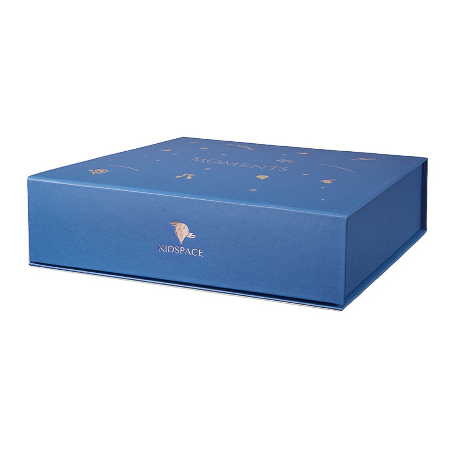 Granatowe pudełko wspomnień - memory box / Kidspace