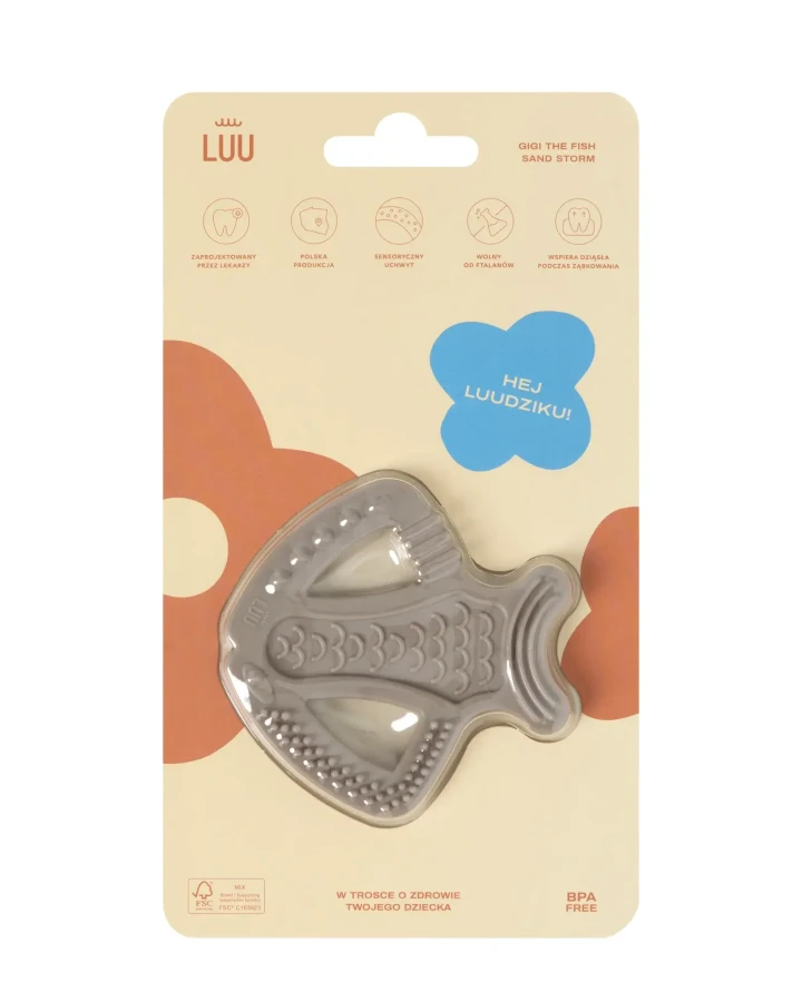 Gryzak Gigi The Fish Sand Storm / LUU kids