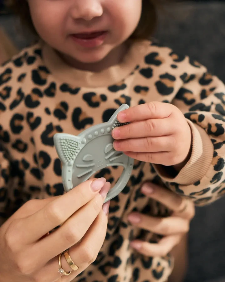 Gryzak Luuisa The Cat Frozen Sage / LUU kids