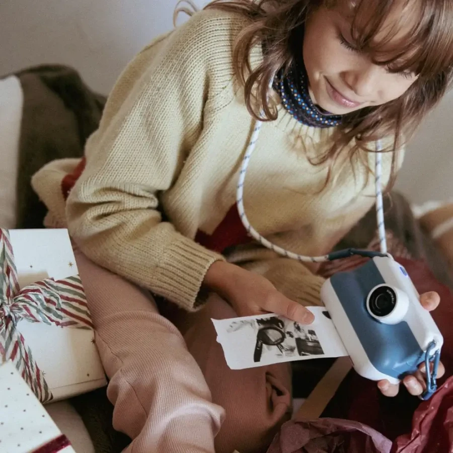 Aparat z drukarką dla dzieci K-PRINT - RED / Kidywolf