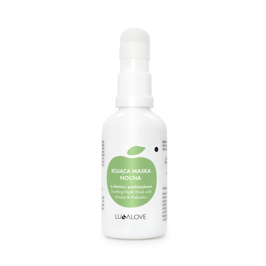 Kojąca maska nocna z ektoiną i prebiotykami, 50ml / Lullalove