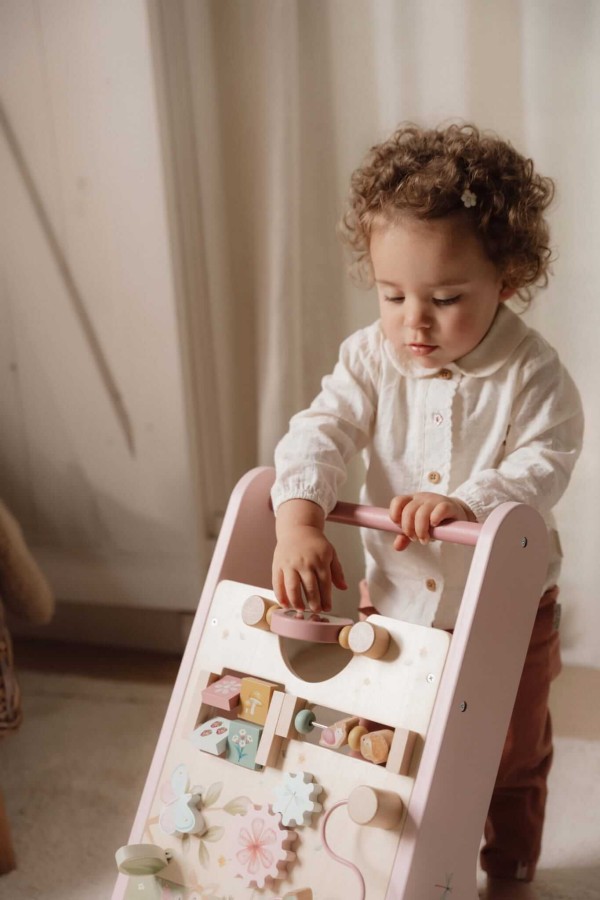USZKODZONE OPAKOWANIE: Drewniany chodzik edukacyjny Fairy Garden FSC / Little Dutch