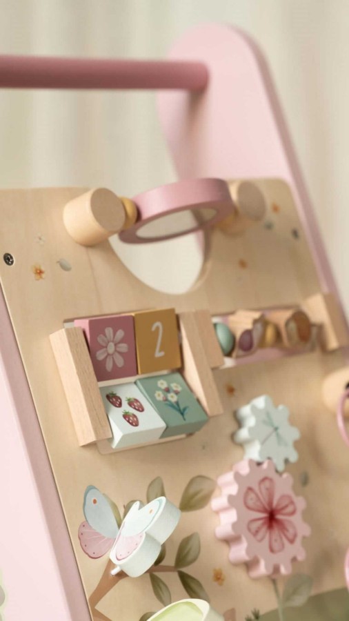 USZKODZONE OPAKOWANIE: Drewniany chodzik edukacyjny Fairy Garden FSC / Little Dutch