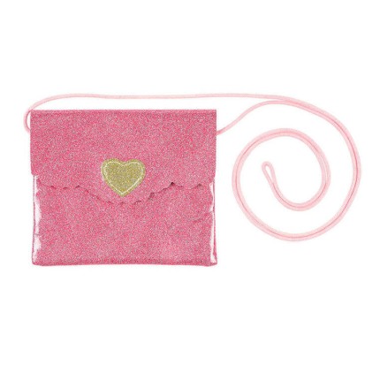 Torebka na ramię dla dzieci różowa koperta Femke / Souza!