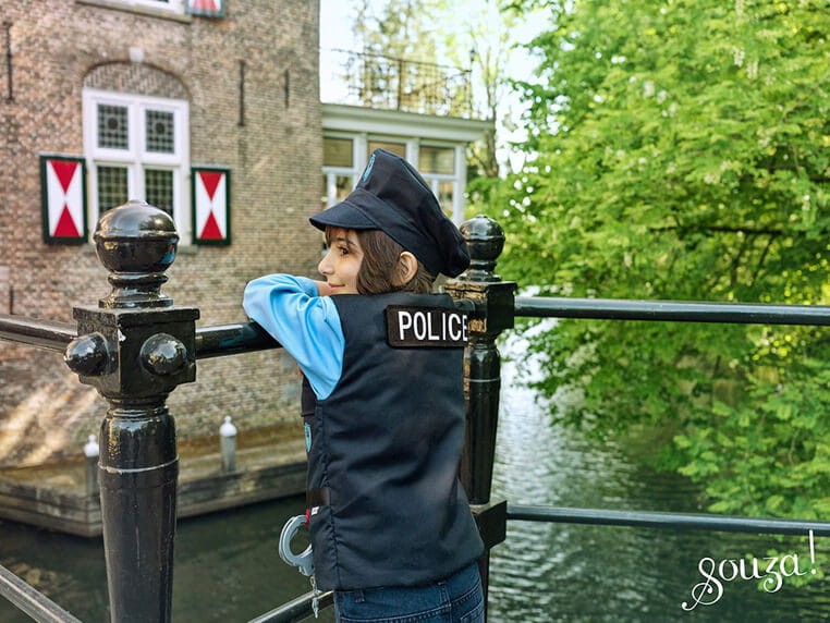 Kostium policjanta z czapką i akcesoriami 4-7 lat / Souza!