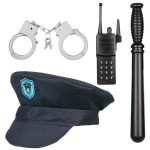 Kostium policjanta z czapką i akcesoriami 4-7 lat / Souza!