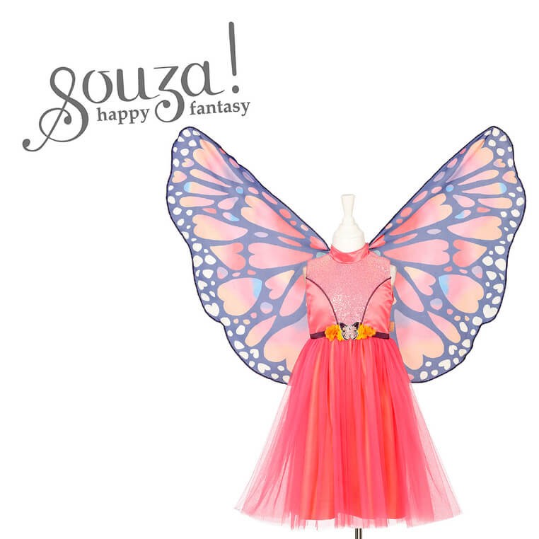 Kostium sukienka i skrzydła motyla Papillon / Souza!