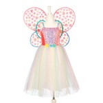 Kostium sukienka i skrzydła motyla wróżka Flora / Souza!