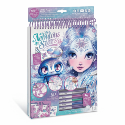 II GATUNEK: Szkicownik z metalicznymi pisakami M Iceana / Nebulous Stars