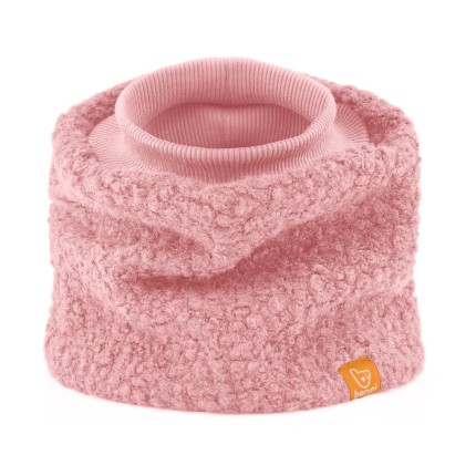 Komin zimowy BOUCLE - różowy / Benni