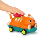 Zestaw autek PawMobiles - kot i pies z napędem push&go / B.toys