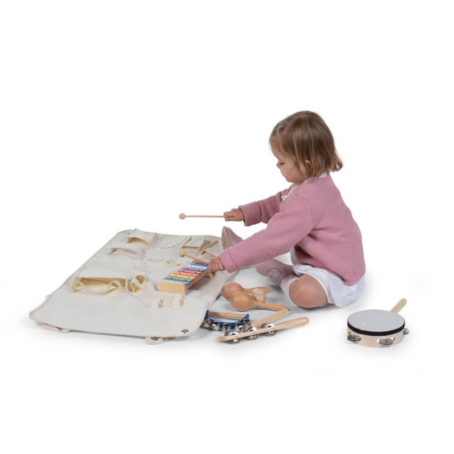 Orkiestra Zestaw 8 instrumentów + organizer / Childhome