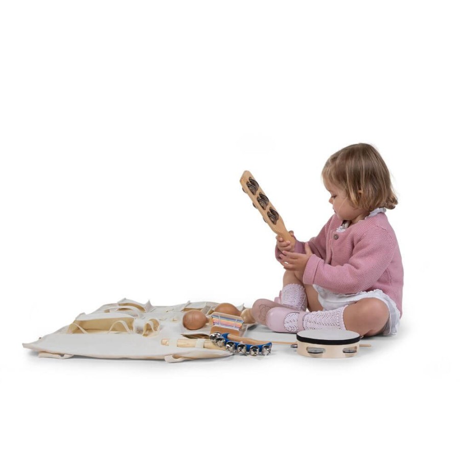 Orkiestra Zestaw 8 instrumentów + organizer / Childhome