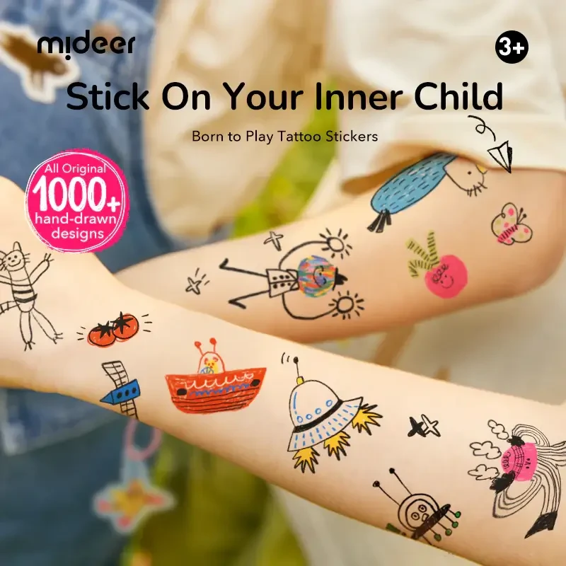 Tatuaże Cosmic Adventure - zestaw maxi / Mideer