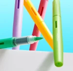 Markery akrylowe płynne z pędzelkową końcówką - 80 kolorów w tubie / Mideer