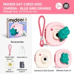 Aparat dziecięcy Say Cheese! - różowy / Mideer