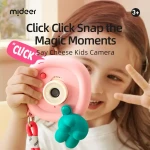 Aparat dziecięcy Say Cheese! - różowy / Mideer
