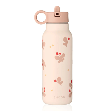 Butelka na wodę Falk, 350 ml - Butterfly, Apple blossom / Liewood
