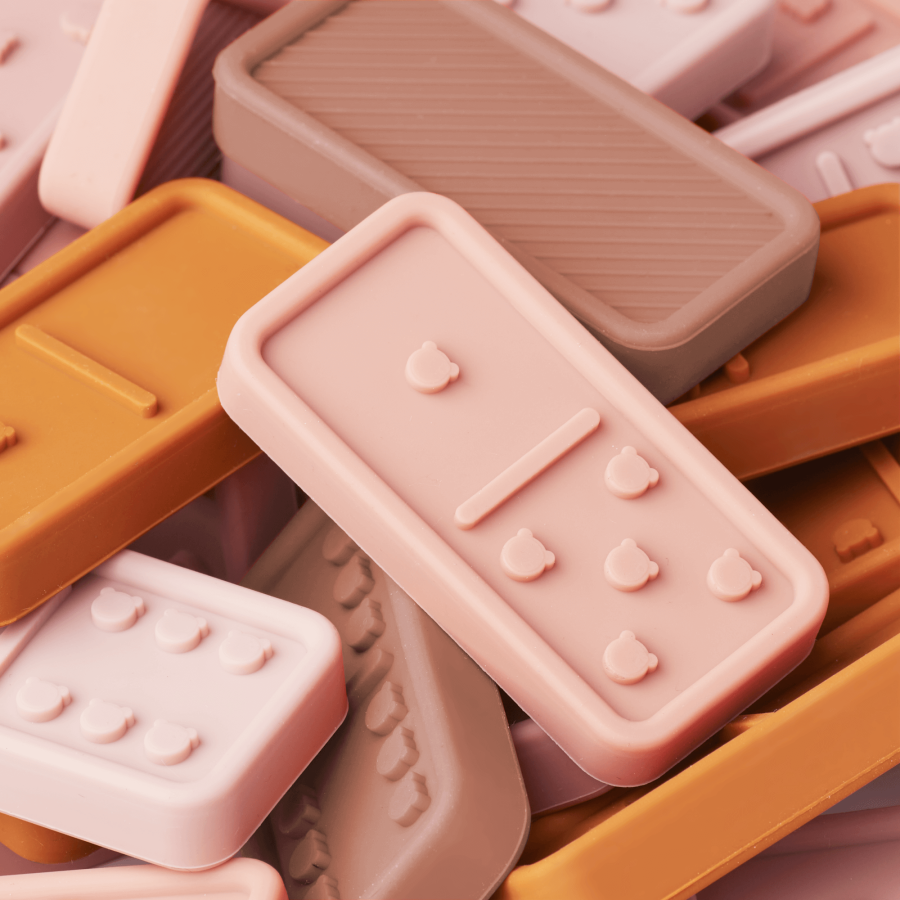 Zestaw domino Dodo - rose multi mix / Liewood