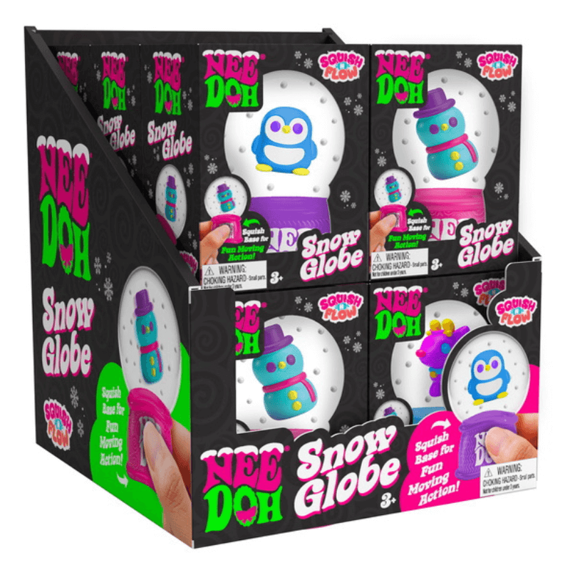 Sensoryczny gniotek Squish N Flow Snow Globe Needoh / Schylling