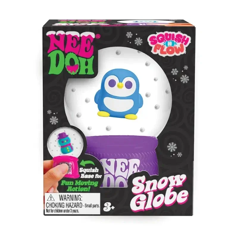 Sensoryczny gniotek Squish N Flow Snow Globe Needoh / Schylling
