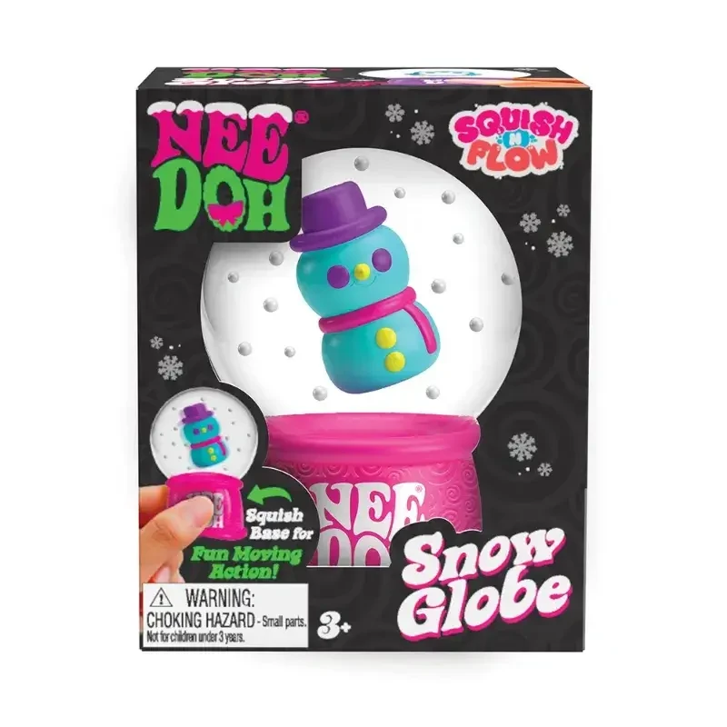 Sensoryczny gniotek Squish N Flow Snow Globe Needoh / Schylling