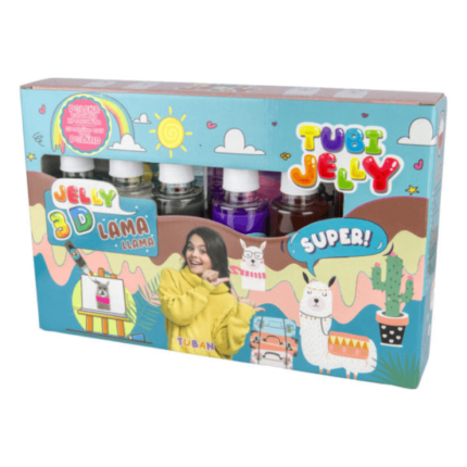 Zestaw Tubi Jelly 6 kolorów - lama / Tuban