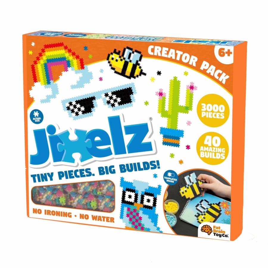 Duży zestaw Jixelz Kreator Puzzelki Pixelki / Fat Brain Toys
