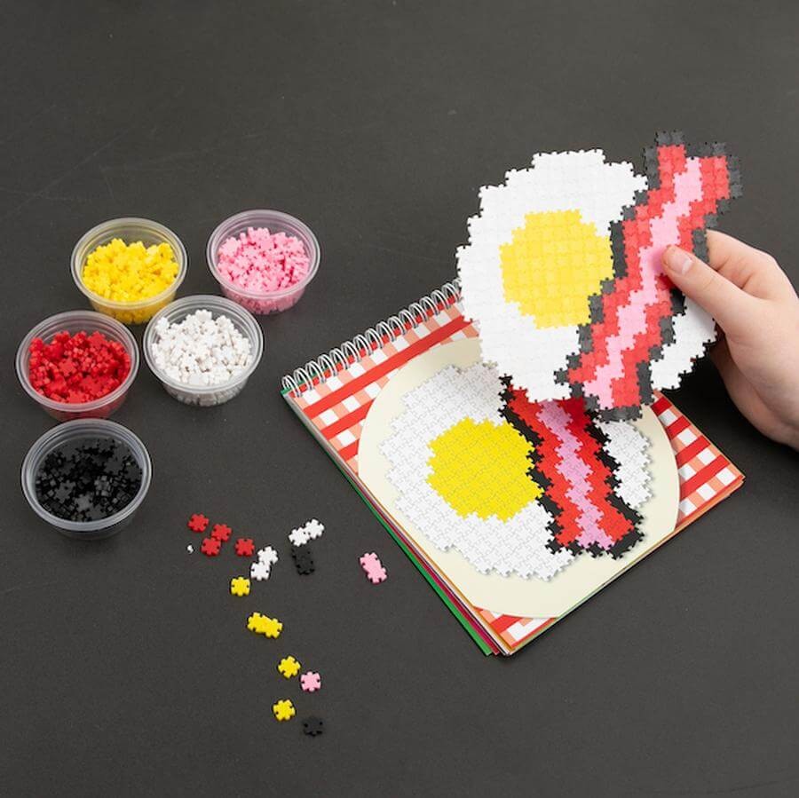 Duży zestaw Jixelz Kreator Puzzelki Pixelki / Fat Brain Toys