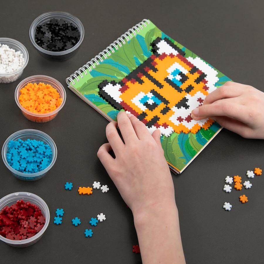 Duży zestaw Jixelz Kreator Puzzelki Pixelki / Fat Brain Toys