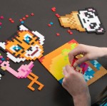 Duży zestaw Jixelz Kreator Puzzelki Pixelki / Fat Brain Toys