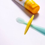 Silikonowa szczoteczka do zębów dla niemowląt, 6-24m / Babyton