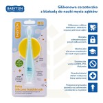 Silikonowa szczoteczka do zębów dla niemowląt, 6-24m / Babyton