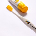 Bio Szczoteczka do zębów, 12m+, Papuga / Babyton