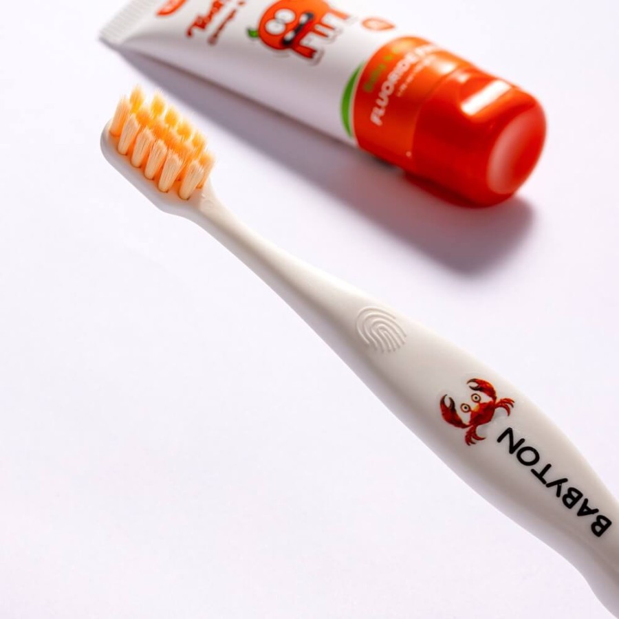 Bio Szczoteczka do zębów, 12m+, Krab / Babyton