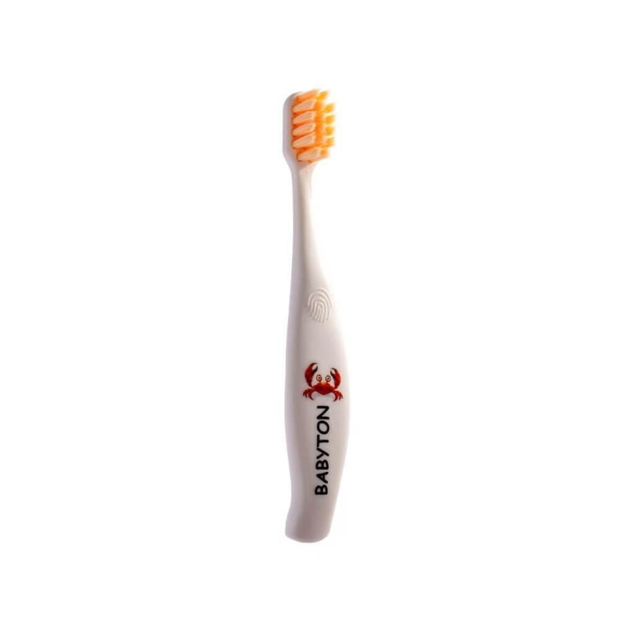 Bio Szczoteczka do zębów, 12m+, Krab / Babyton