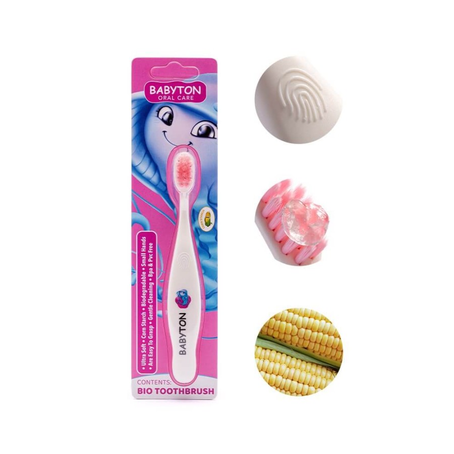 Bio Szczoteczka do zębów, 12m+, Meduza / Babyton