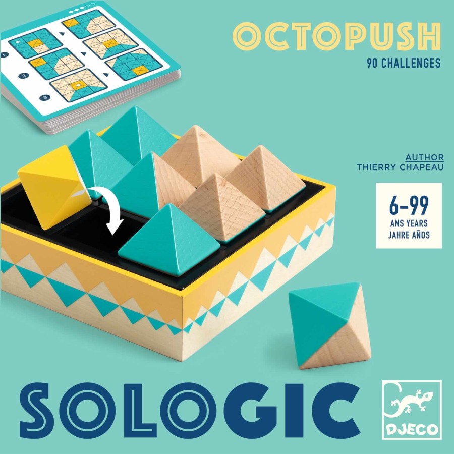 Gra logiczna SoLogic OCTOPUSH 6+ / Djeco