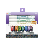 Markery Akrylowe Vivid Pop! Metaliczne Kolory / Ooly