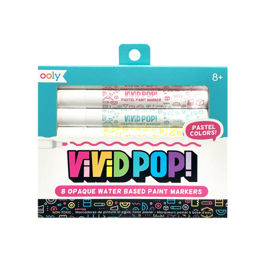 Markery Akrylowe Vivid Pop!  Pastelowe Kolory / Ooly