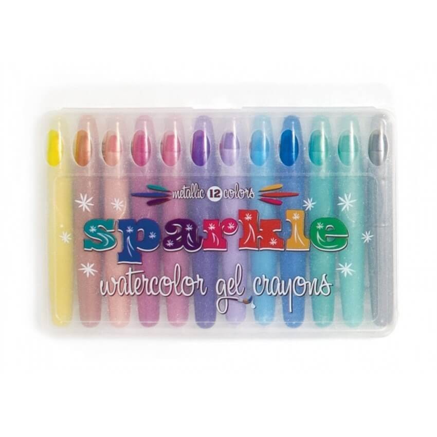 Kredki Żelowe Metaliczne Brokatowe - Magic Sparkle / Ooly