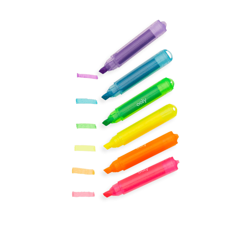 Flamastry Pachnące Neonowe Mini Małe Potworki, Monster / Ooly