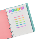 Flamastry Pachnące Neonowe Mini Małe Potworki, Monster / Ooly