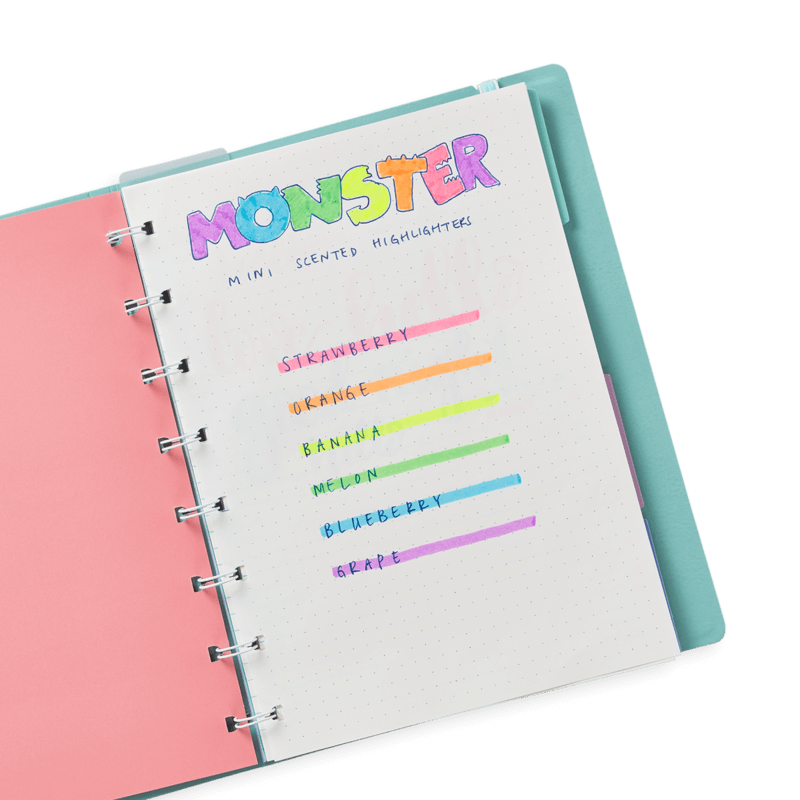 Flamastry Pachnące Neonowe Mini Małe Potworki, Monster / Ooly